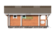 Проект бани Ромашка